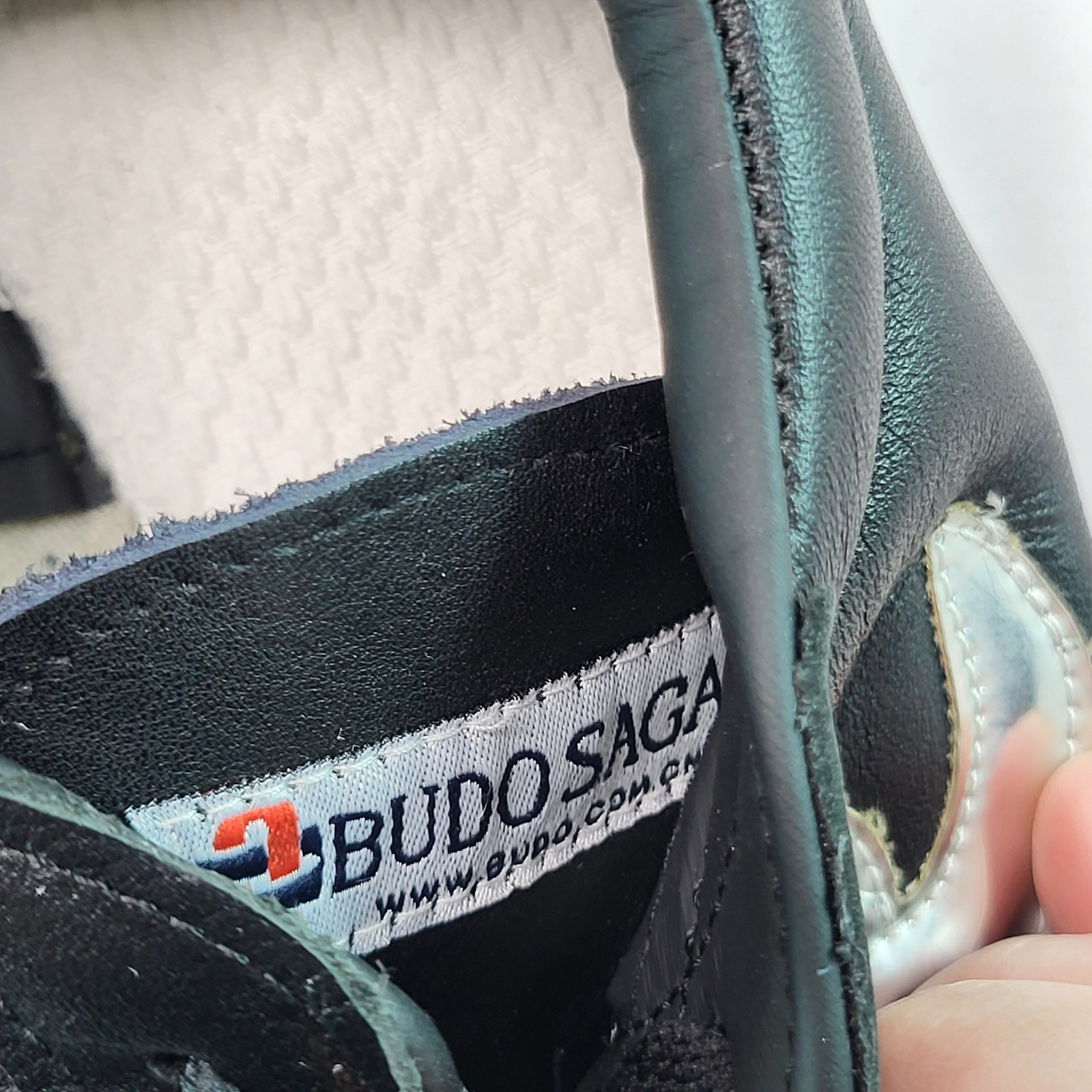 Budo Saga Black w Silver Kung Fu Lightweight Sneakers Shoes US Size 9 EU Size 40