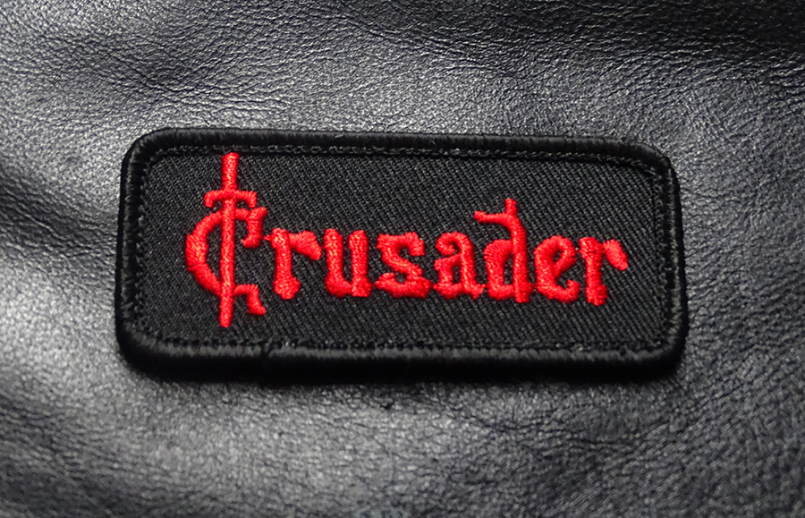 CRUSADER TACTICAL NAME TAG 3.0 INCH MORALE HOOK PATCH