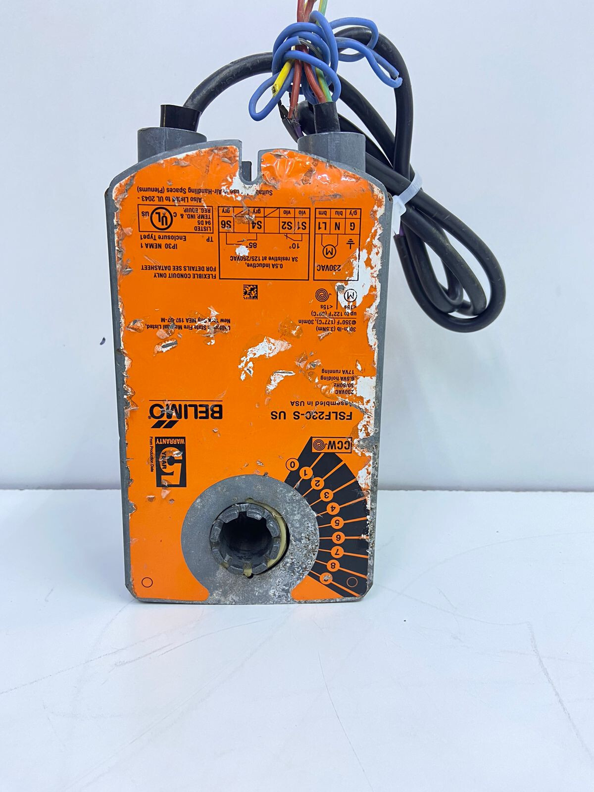 BELIMO FSLF230-S US Spring Return Actuator, CH#525