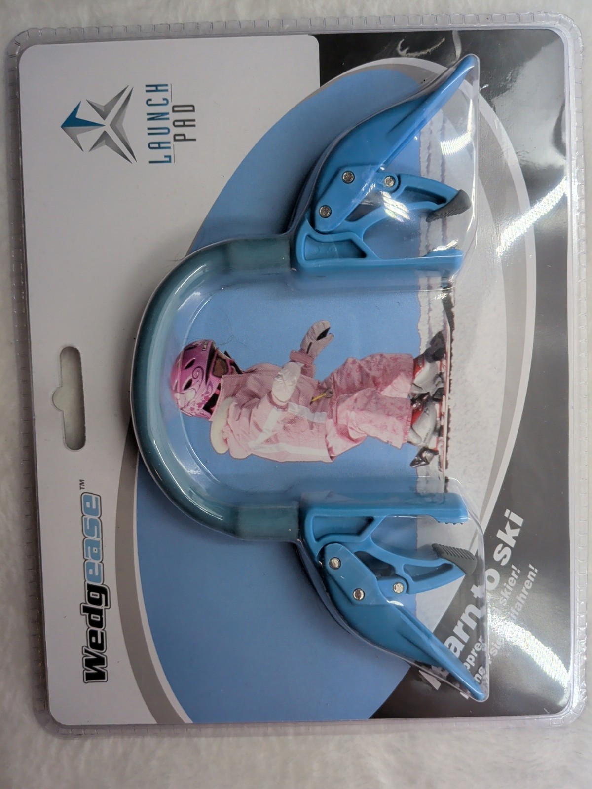 Launch Pad Wedgease Ski Tip Connector for Kids | Edgie Wedgie Ski