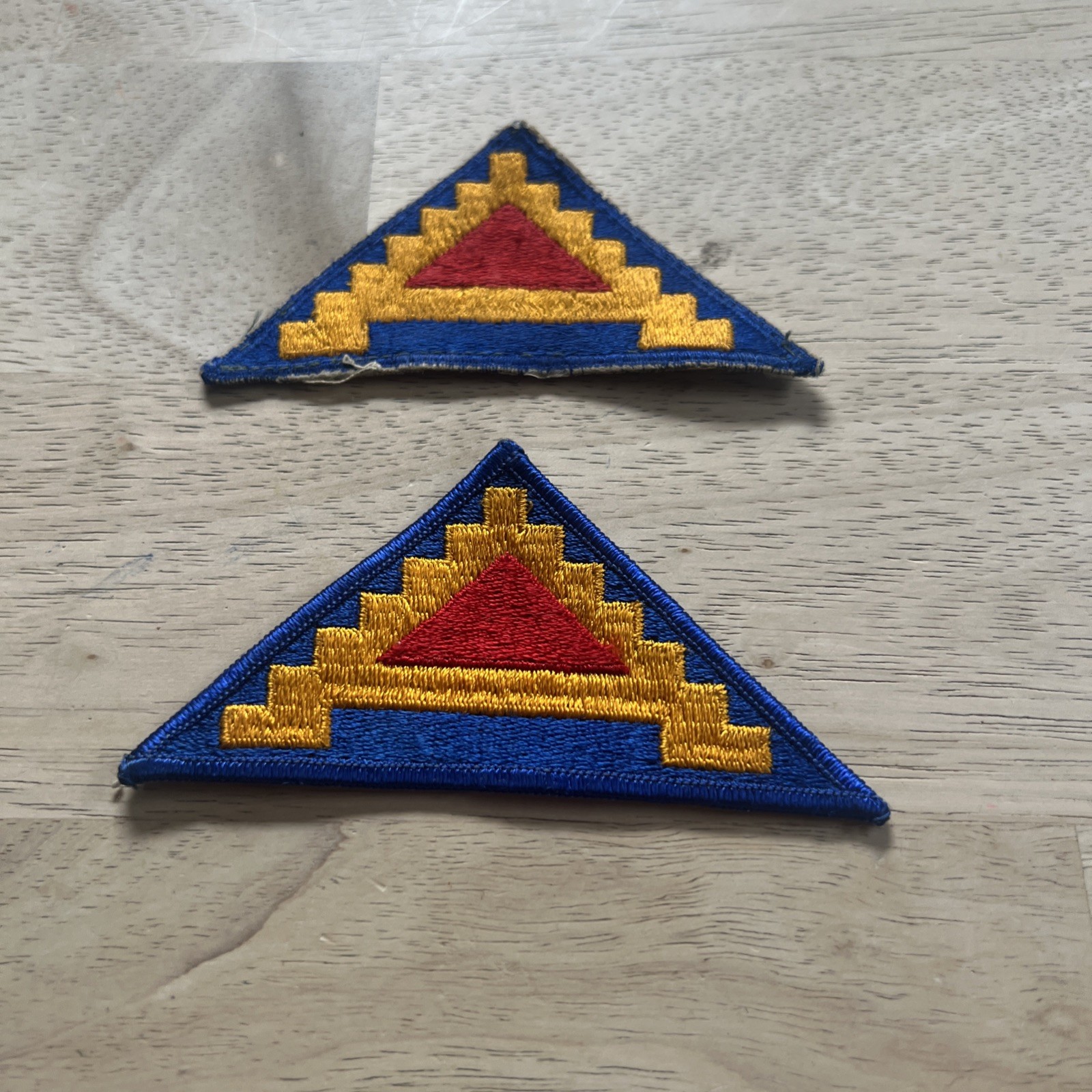 US ARMY 2- SEVENTH 7TH UNITED STATES ARMY PATCH PYRAMID OF POWER 7 STEPS TO HELL