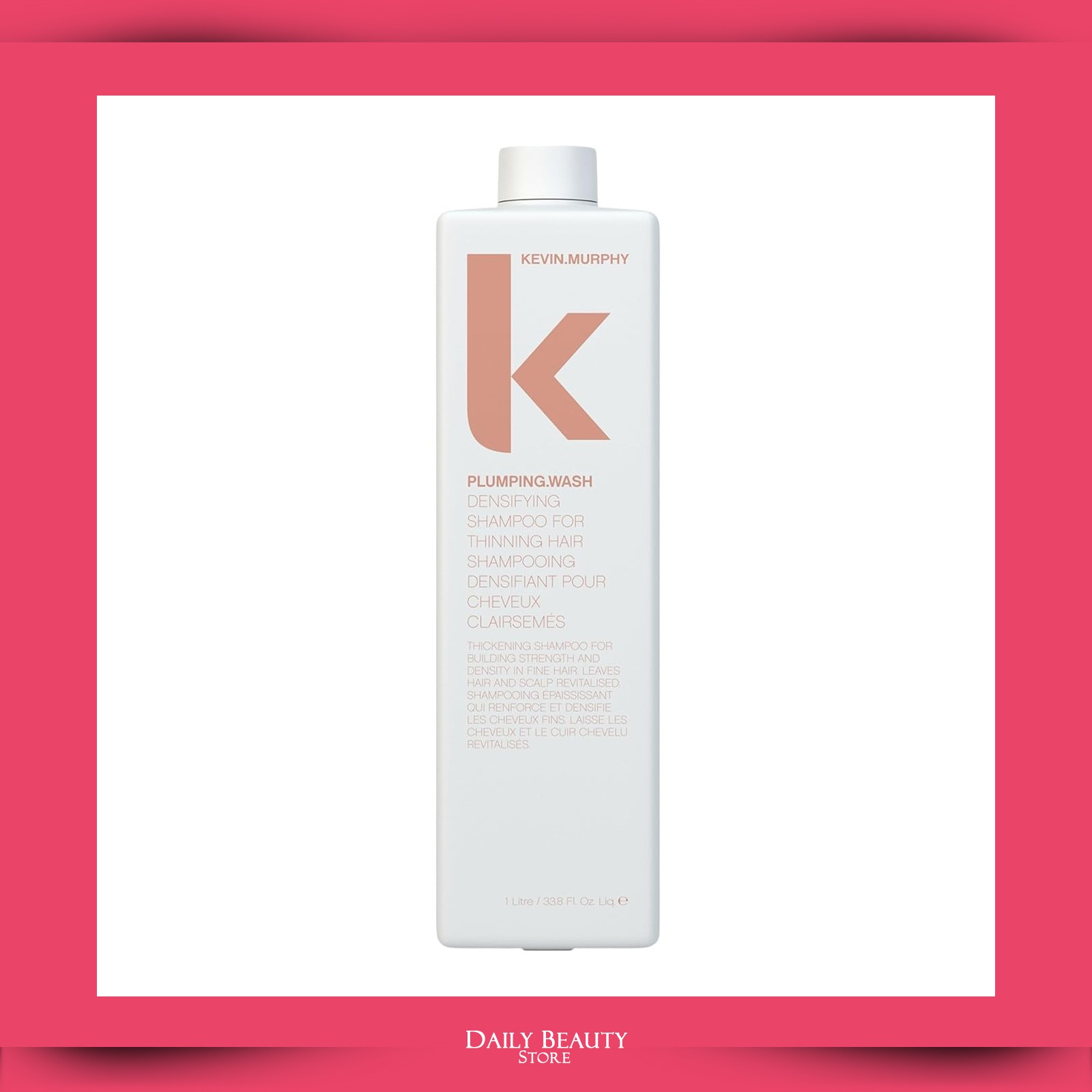 Kevin Murphy Plumping Wash Shampoo 1 Liter 33.8oz NEW FAST SHIP