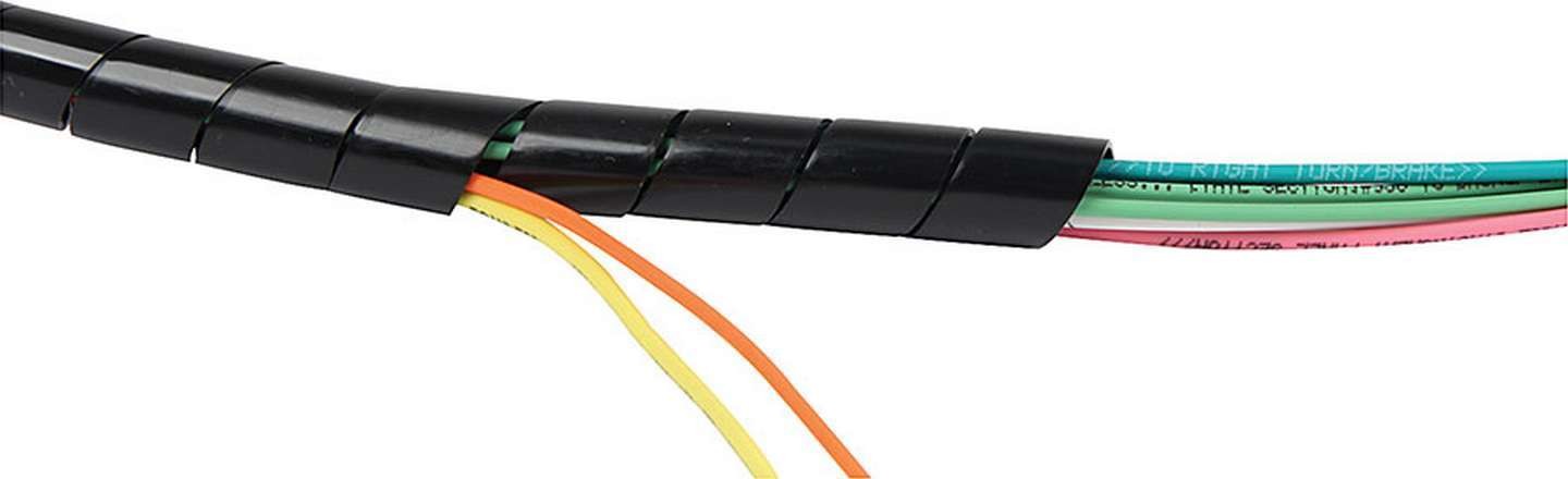 Allstar Performance    All76602    Spiral Wire Loom 1 2In X 10Ft