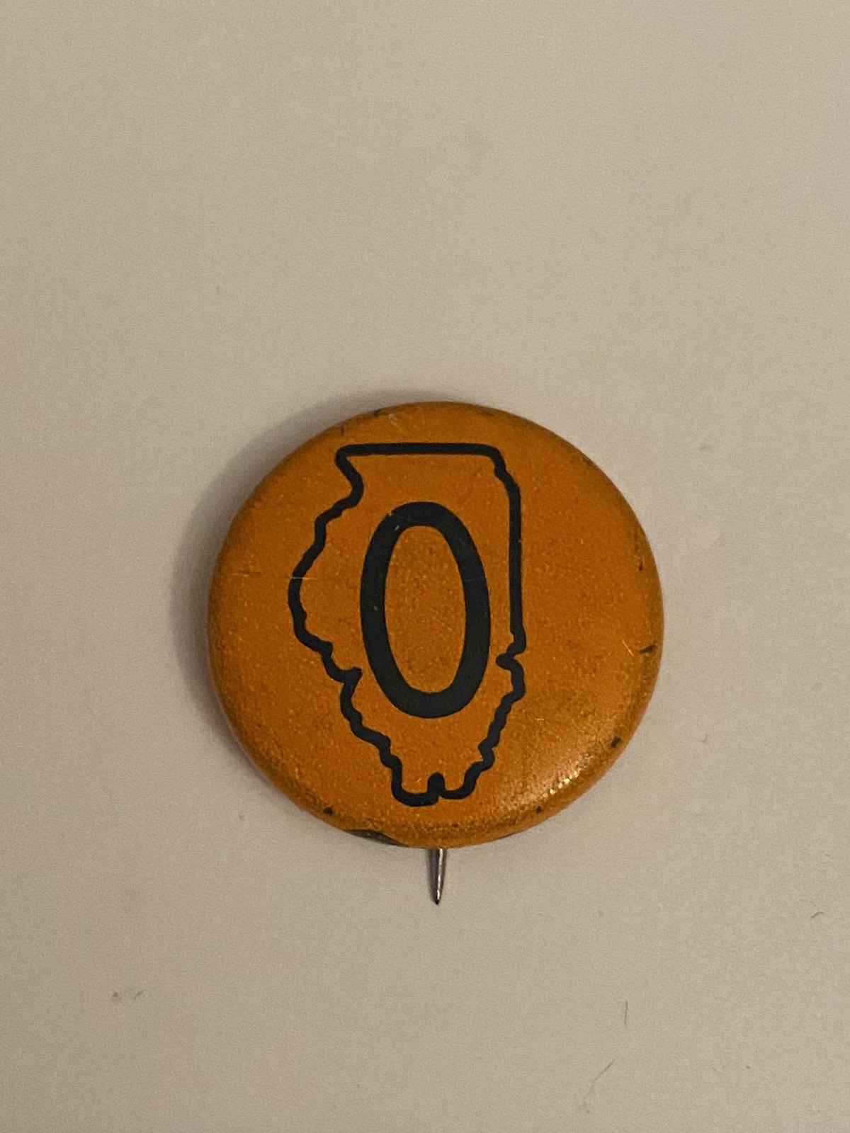 Illinois Ogilvie Political Pin Back Button P143