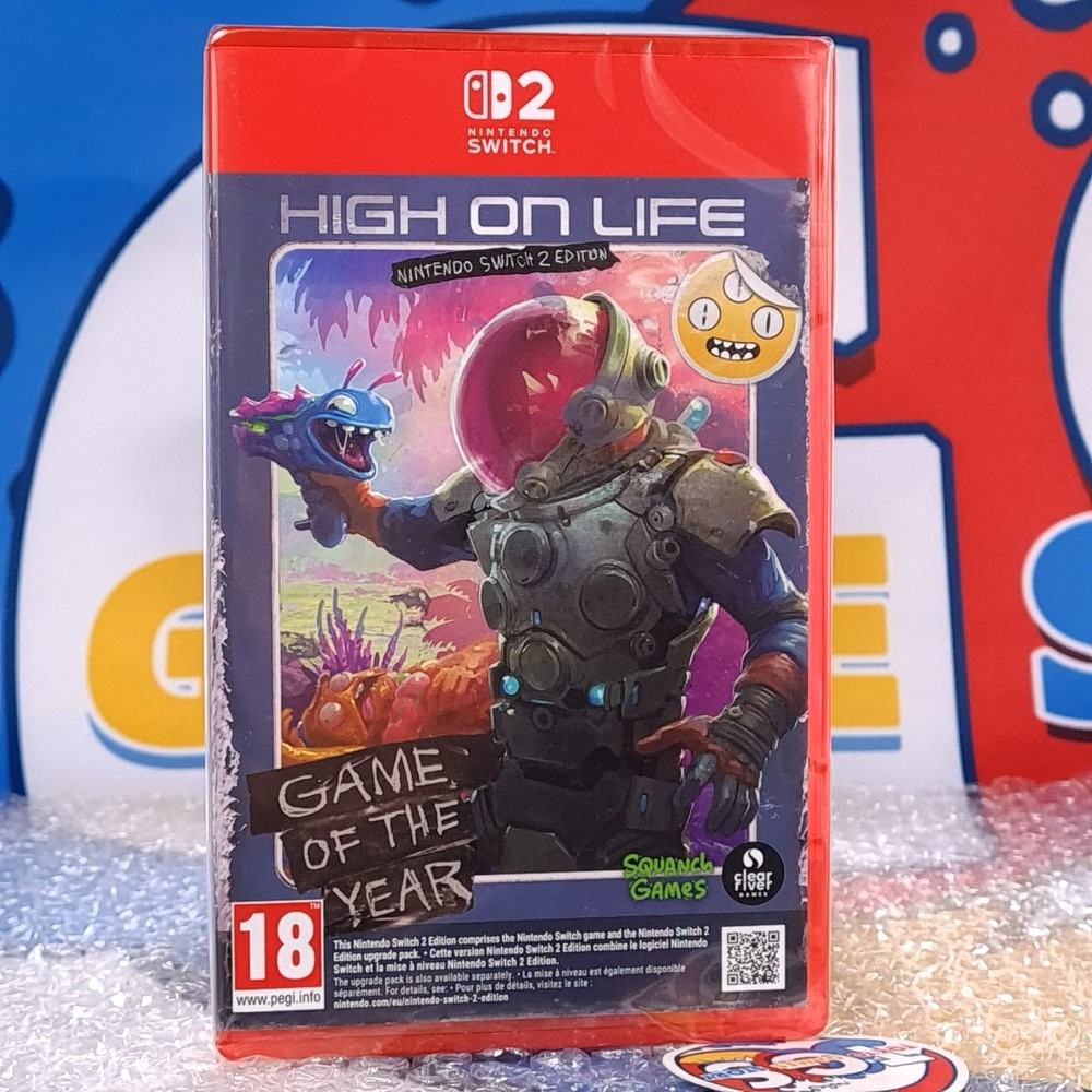 High on Life Switch 1&2 Edition EU Game Card [Game in ENG-FRA-DEU-ESP-ITA..] New