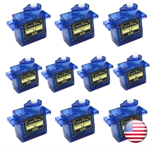 3/5/10/20 PCS 9G SG90 360° Mini Micro Servo For RC Robot Helicopter Airplane Car