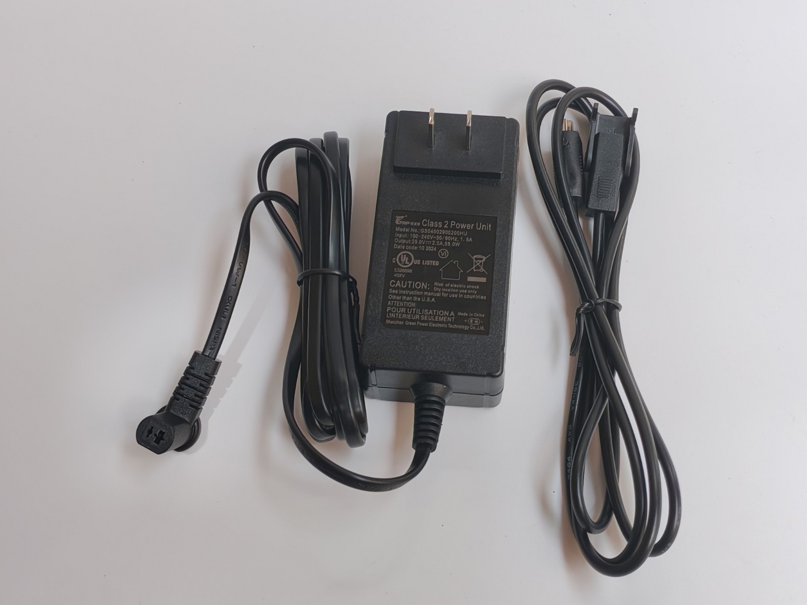 Electric Recliner & Lift Chair Power Supply 29V 2A Wall Plug-in Transformer