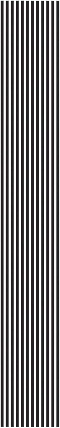 In Home InHome NH2366 Caming Line Stained Glass Decals, Black