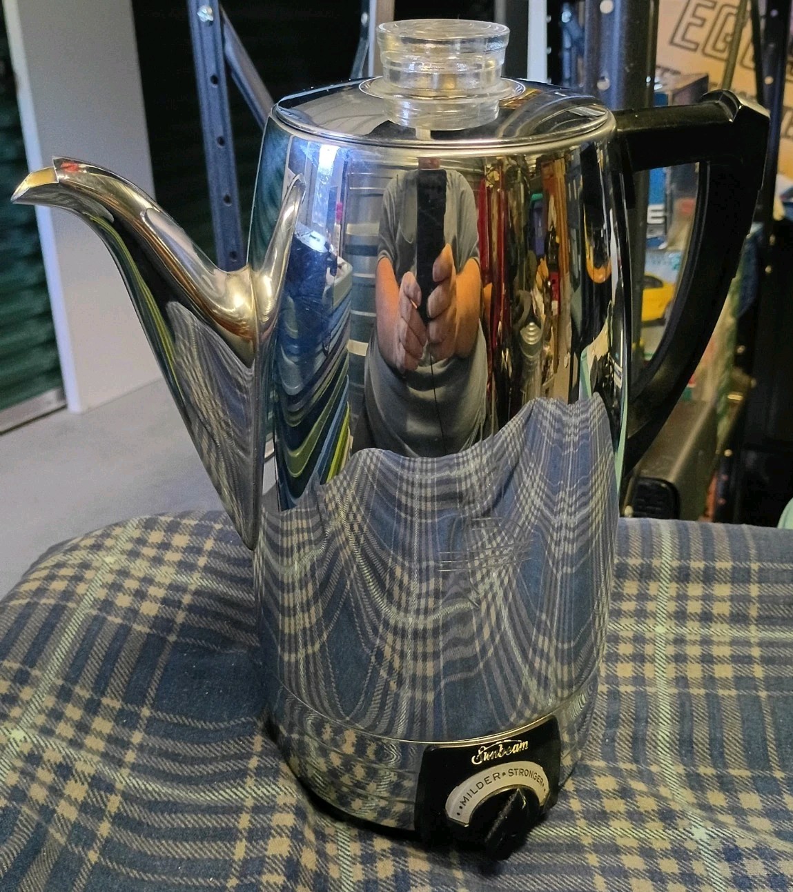 Vintage Sunbeam Coffee Master Percolator Coffee Maker Electric AP10 Mid-Century
