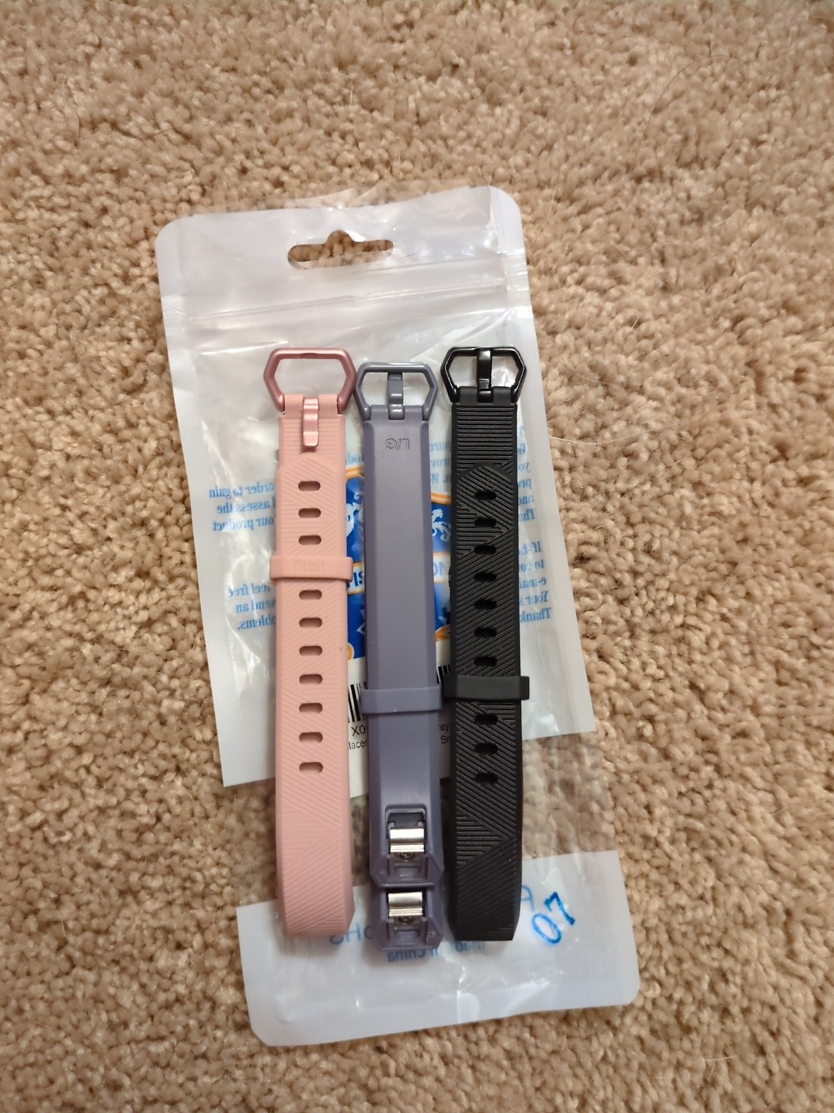3 Replacement Wristbands for Fitbit Alta Size Large