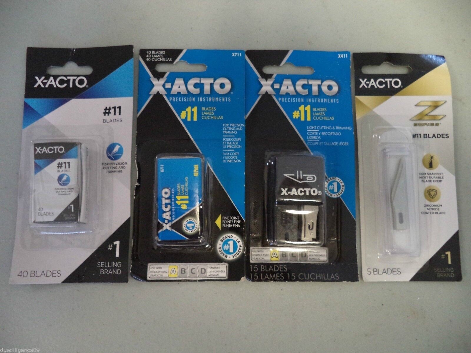 100 X-Acto GENUINE #11 Blades 5 15 40 100 pack X 811 XC2270 XACTO Knife ORIGINAL