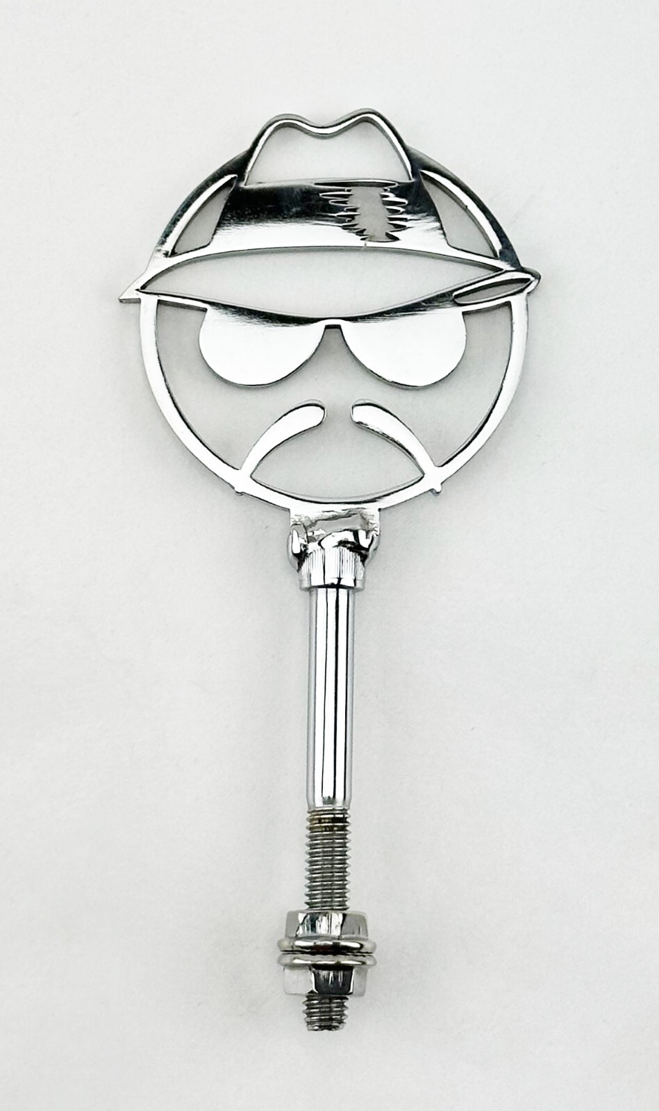 CUSTOM LASER CUT LOWRIDER HEAD DESIGN LOLLIPOP LOWRIDER ACCESSORY.