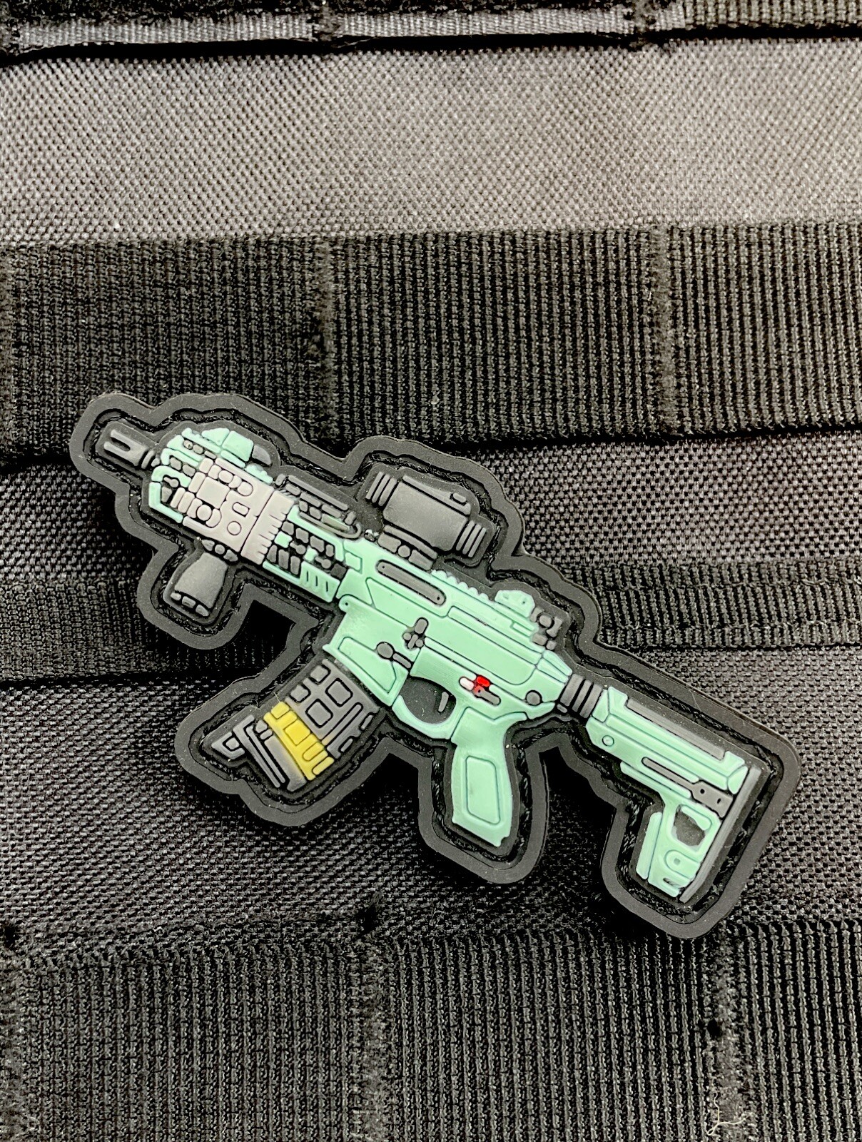 Operator SBR Rifle Carbine Gun Pew Army Weapon Tactical Morale Patch