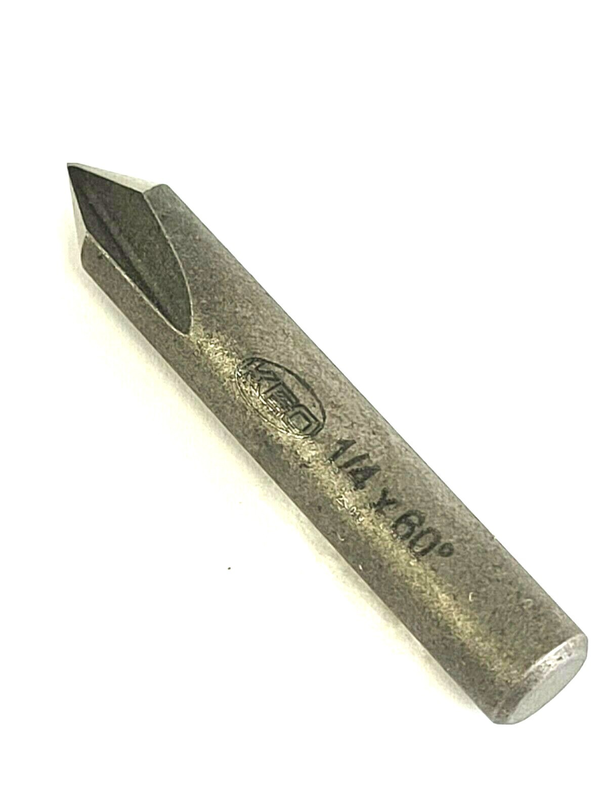 1/4" 60° 3-FLUTE CENTER REAMER COUNTERSINK HIGH SPEED STEEL KEO 50146 - USA
