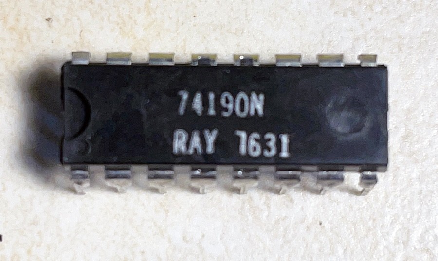 Raytheon 74190N Synchronous Up/Down Decade Counter - NOS