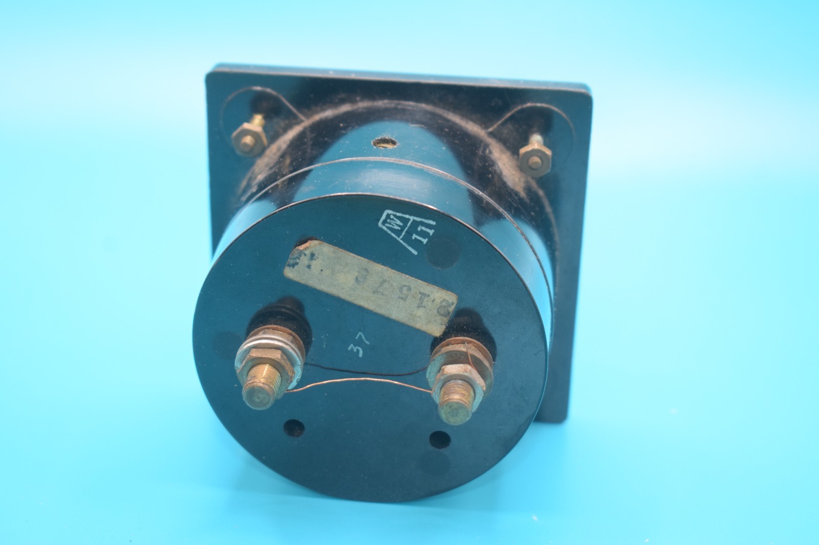 VINTAGE STEAMPUNK PANEL METER - Weston - Amperes AC 0 - 20