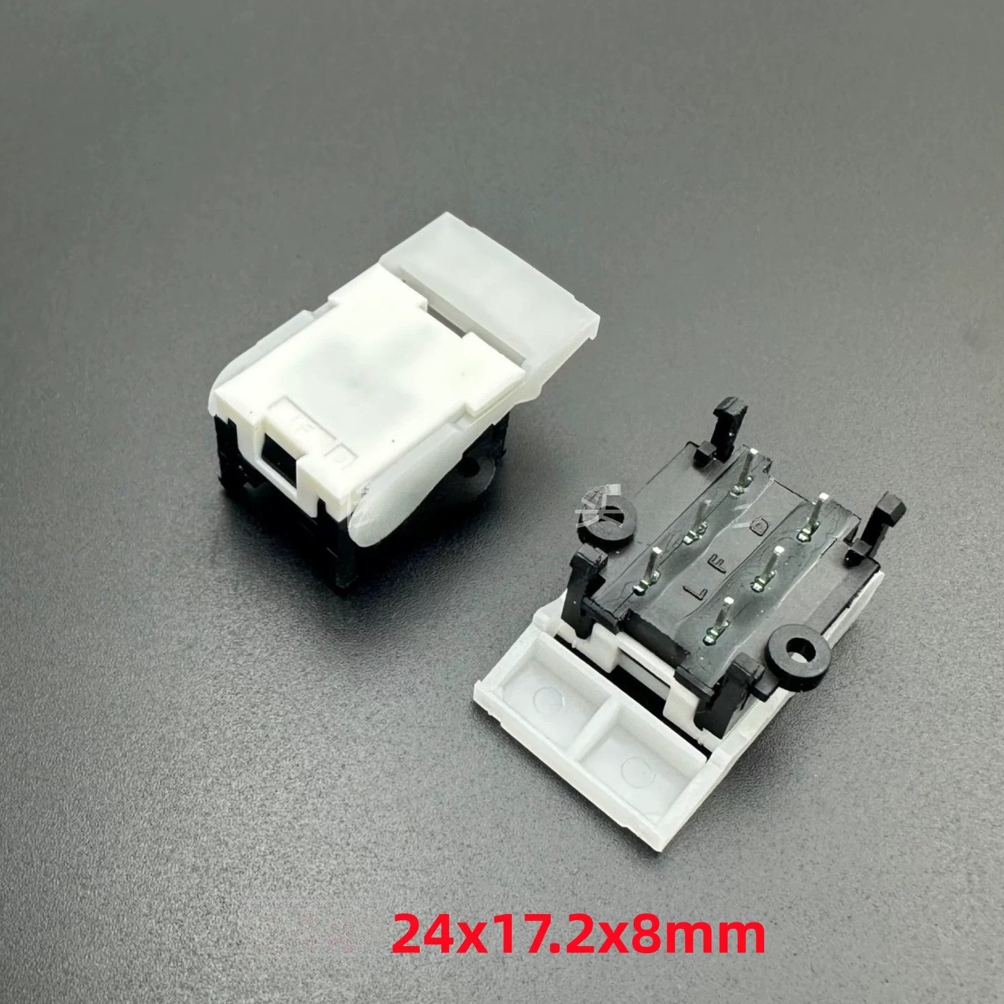 10PCS NEW FIT FOR LF HS-22L01-OA telephone fork spring switch 6-pin
