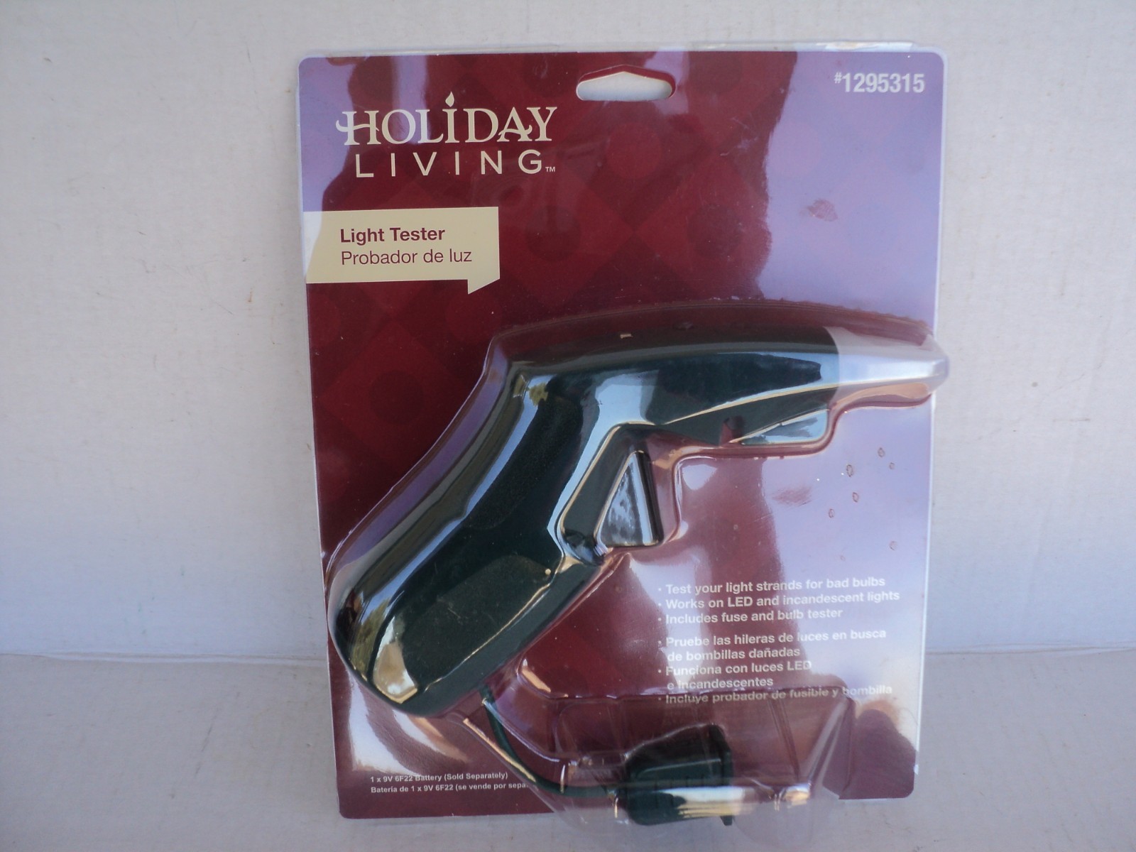 Holiday Living  Christmas Tree Light String Tester Repair Tool   "New" FREE SHIP