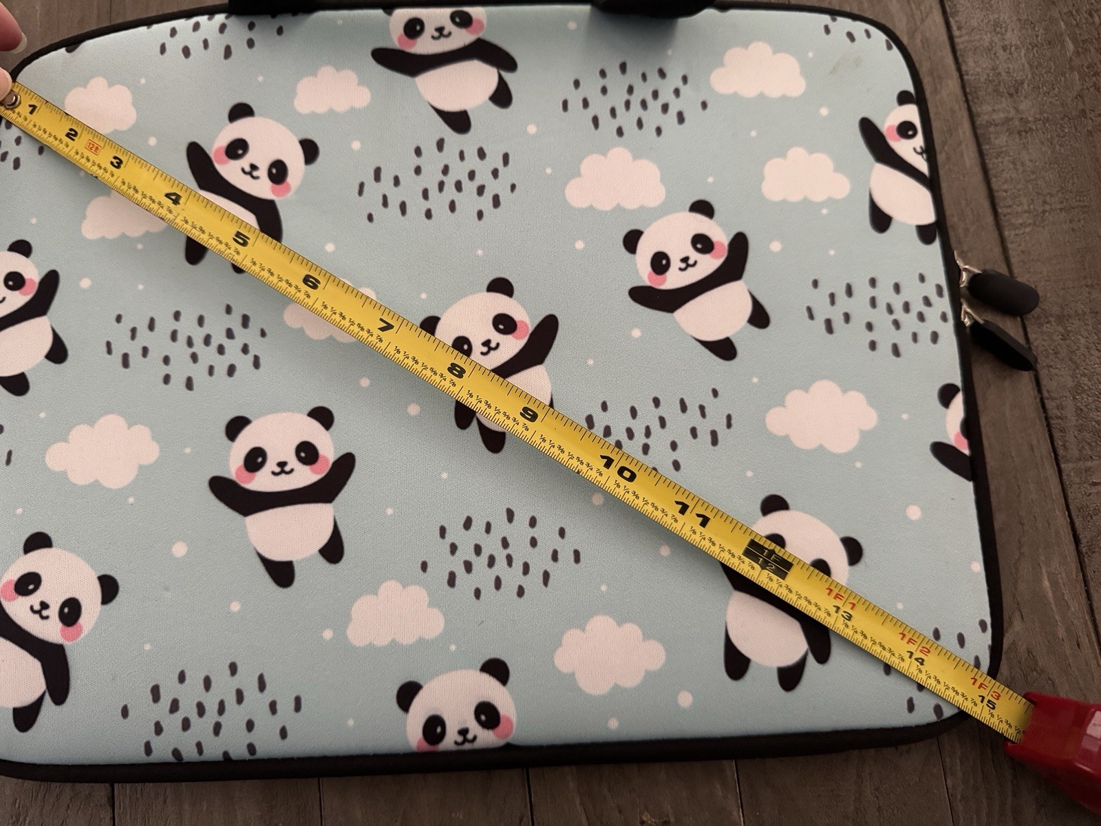 Panda Print Laptop Sleeve