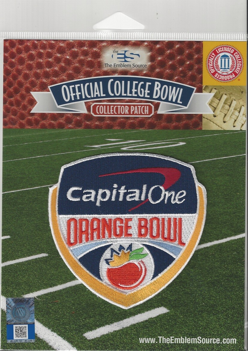 2025 Orange Bowl Patch Teams TBD CFP Quarter Final Official Jersey Logo Pkg