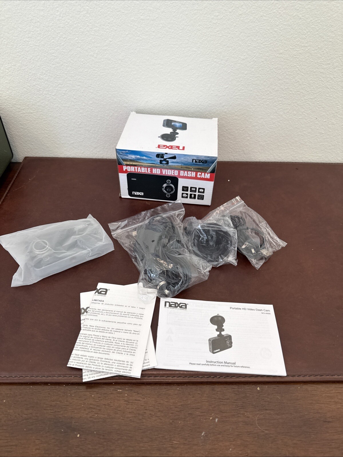 Naxa Portable HD Video Dash Cam NCV-6000, OPEN BOX.