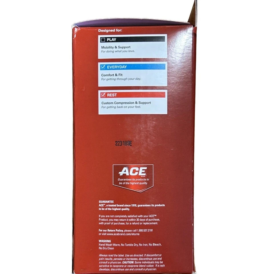 ACE Deluxe Back Stabilizer With Lumbar Support Adjustable Helps with Herniated