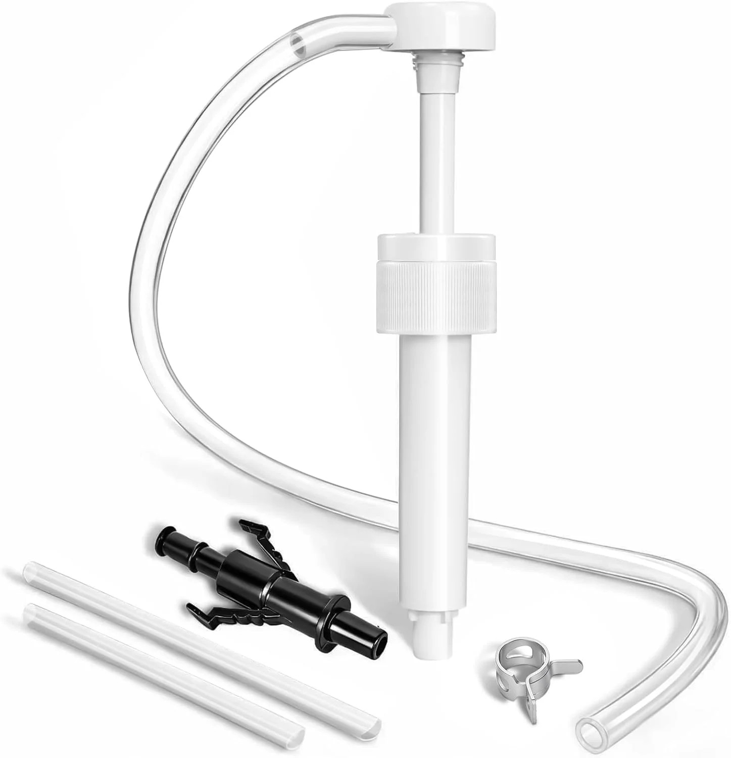 Fluid Pump for Standard Quart Bottles, 8cc Per Stroke, Premium Transmission Flui