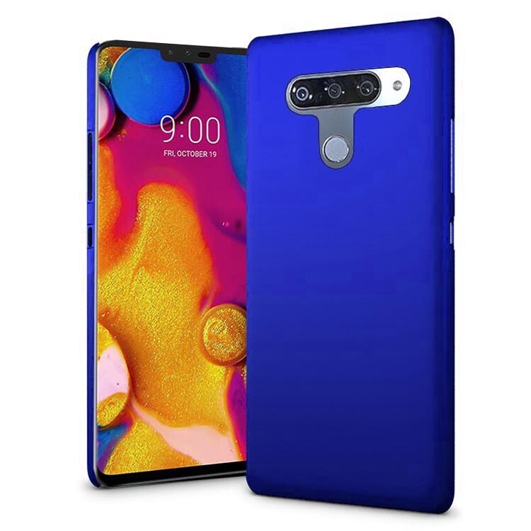 For LG V40 ThinQ Smooth Matte Rubberized hard case back Skin shell cover