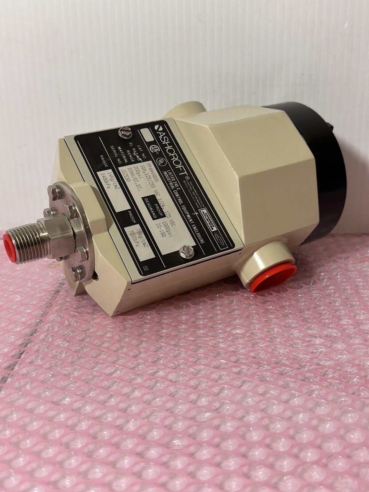 Ashcroft PPAN4HB06 Switch Pressure