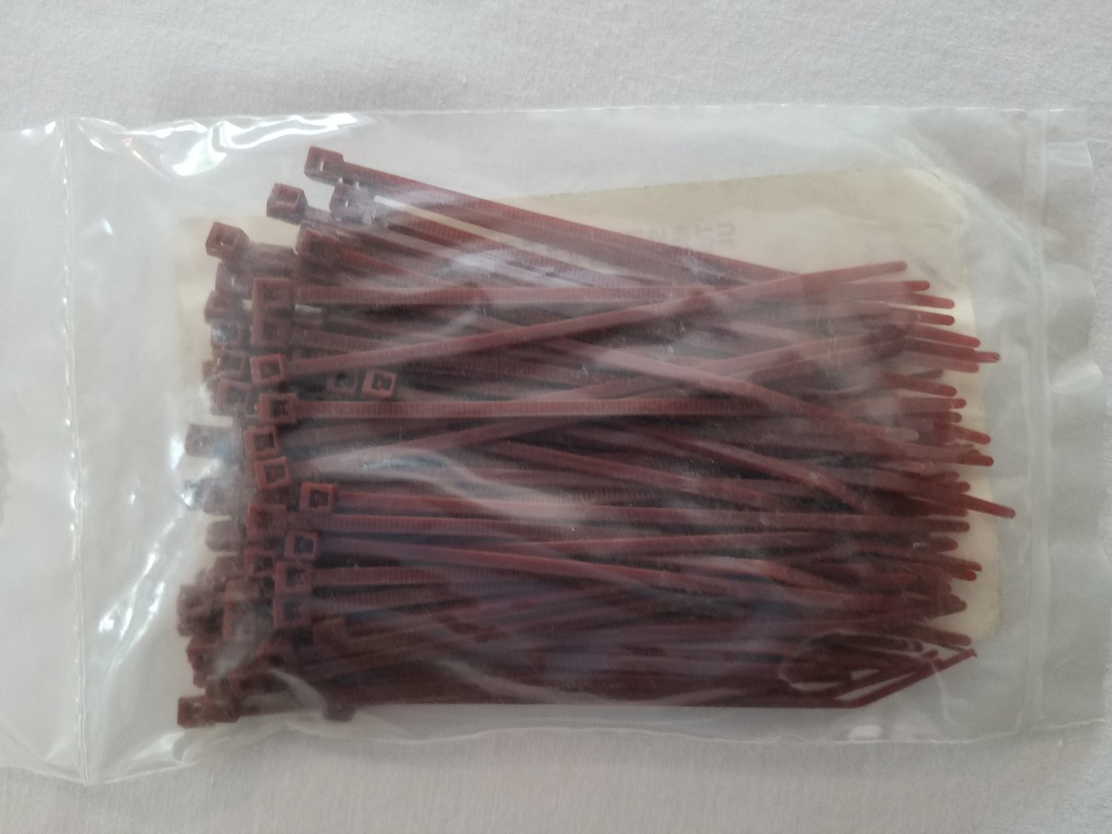 Cable Zip Ties 4” Light Brown 200 Quantity