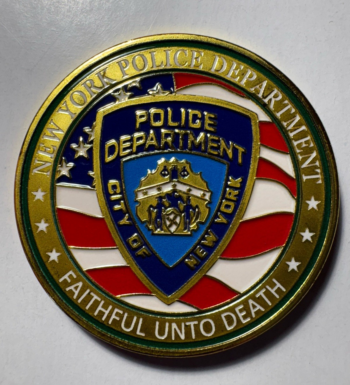 New York City Police Challenge Coin ~ NYPD