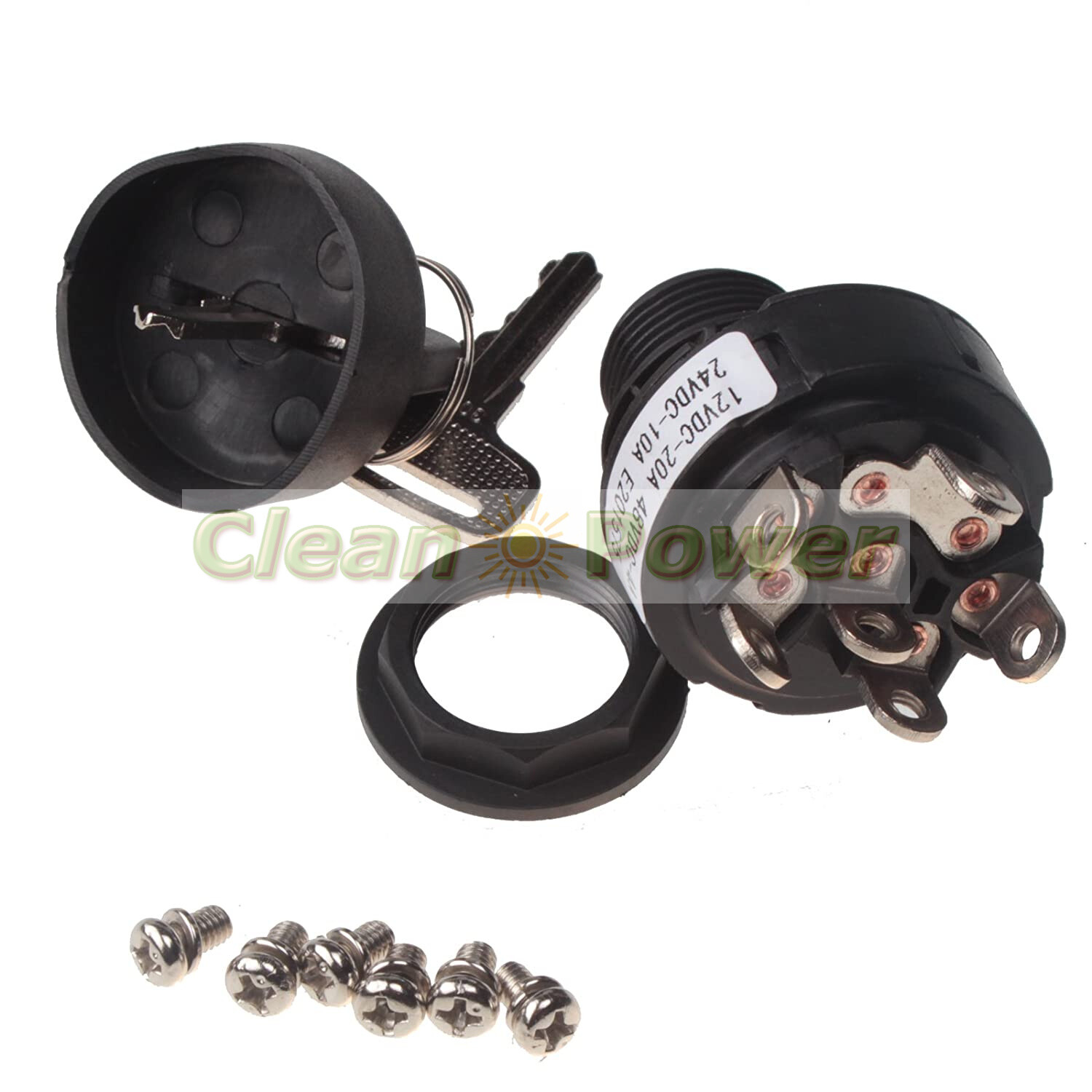 New Ignition Key Switch with Keys 96008-SGT 96008-S for Genie Scissor Lift