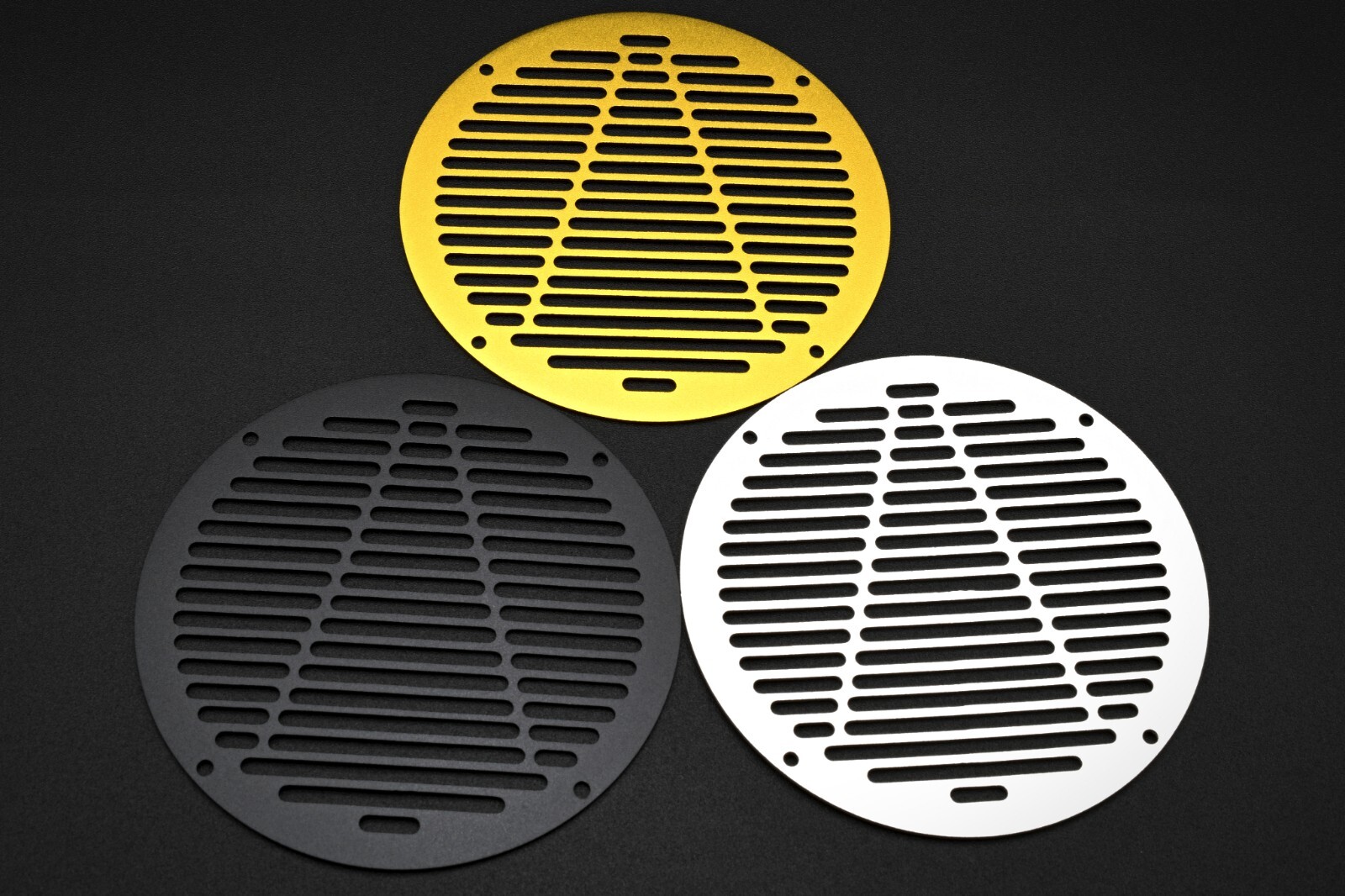 Audeze Grill Replacement - High End CNC Aerospace Stainless steel - Pair