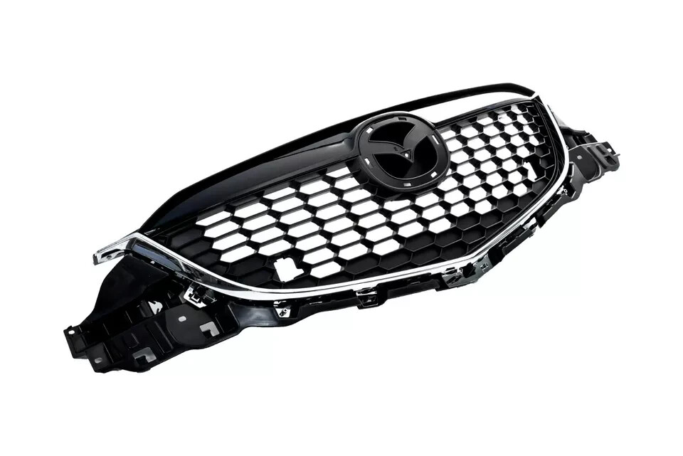 For 2013-2015 Mazda CX-5 Front Bumper Black Radiator Grille Mesh