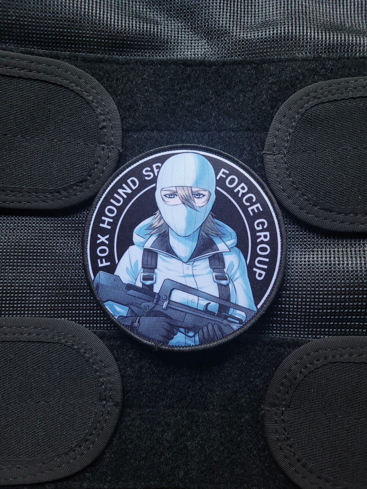 Metal Gear Solid Genome Meryl Silverburgh anime girl airsoft morale weeb patch