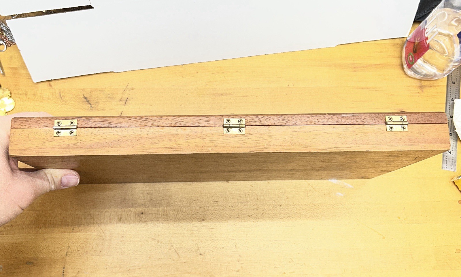 Brown & Sharpe Providence RI 7 8 outside micrometer MISSING PART #0667 Box