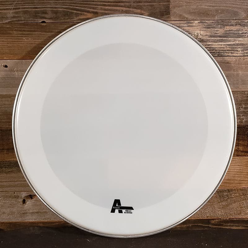Attack Proflex 1 No Overtone Smooth White Bass Drumhead 22"