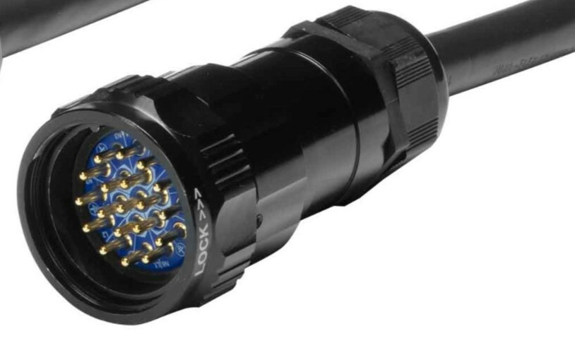 SOCO Socapex 19 Pin 300 ft Lighting Power Extension Cable Phase3 SHOWSAFE series