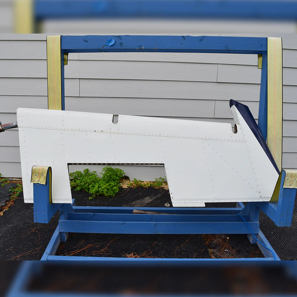 96-630000-606 | BEECHCRAFT 95-B55 | RUDDER ASSEMBLY MINUS TRIM TAB