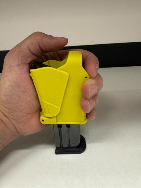 Gunvault Universal Mag Loader Fits 9mm 45 Single/Double Stack Yellow unbranded