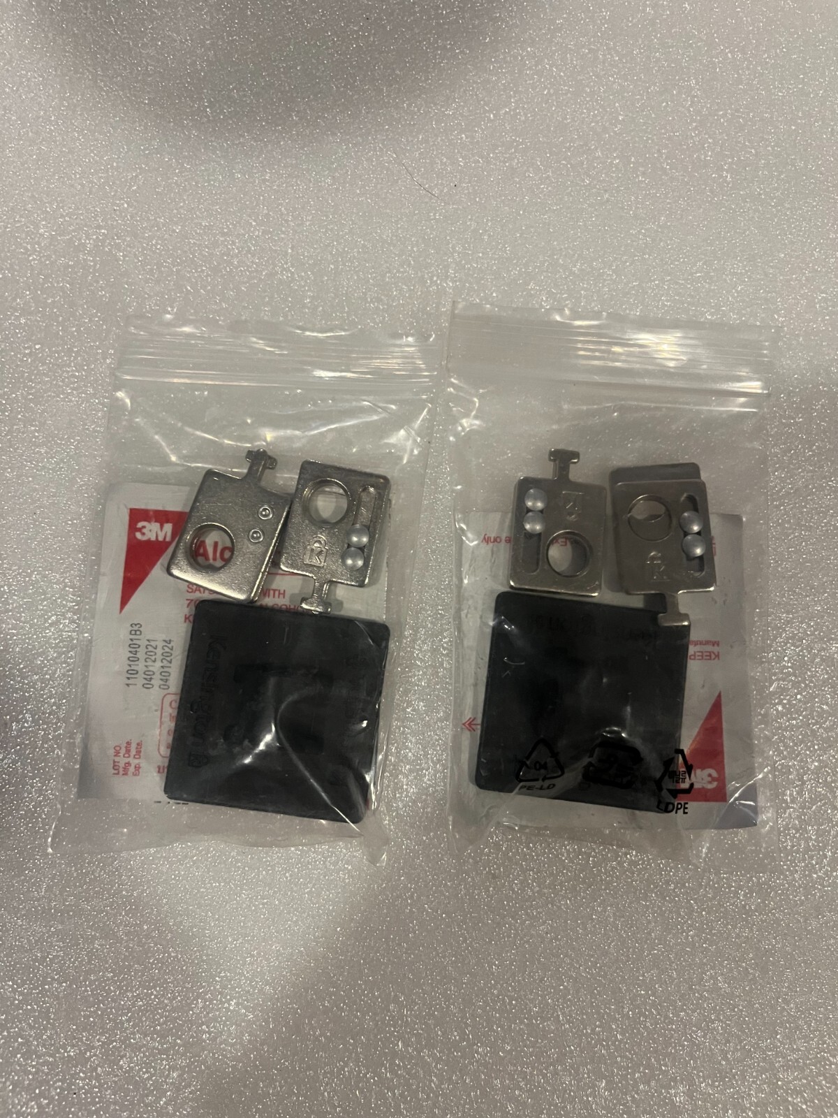 2-Pack Kensington Desktop & Peripherals Locking Kits 2.0