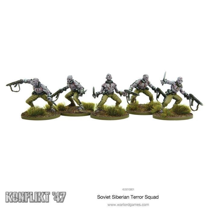 Warlord Games: Konflikt '47 Soviet Siberian Terror Squad