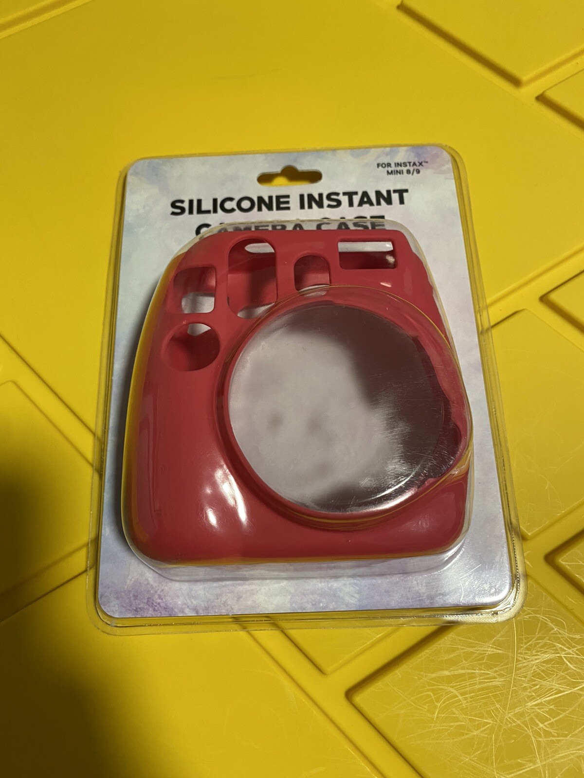 ATNY Instax Instant Camera Silicone Case For INSTAX MINI 8 & 9  Pink New Sealed
