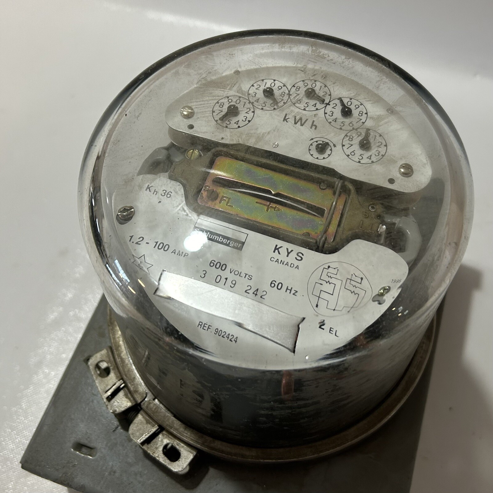 Schlumberger Microlectric Type 3R Electrical Meter