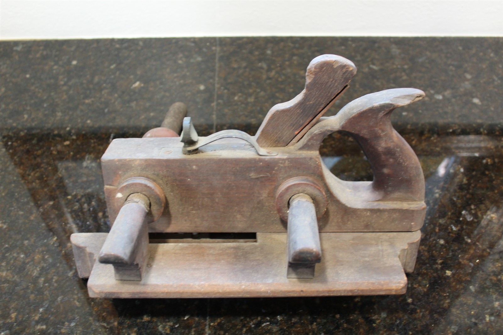 Vintage Carpenters Crown Molding Wood Plane For Restoration
