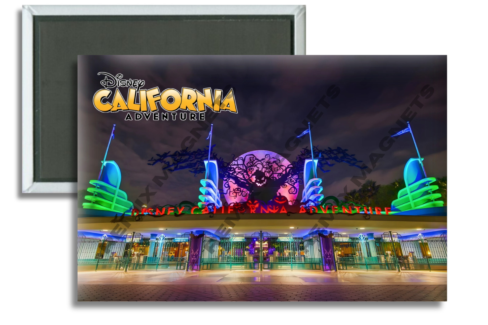 2025 Disney California Adventure Oogie Boogie Bash 2" x 3"  Refrigerator Magnet