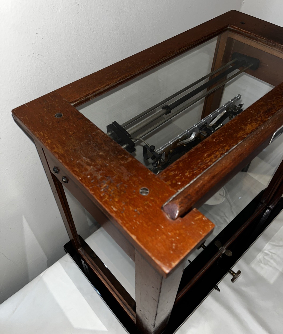 Antique Seederer-Kohlbusch Scientific Balance Scale.