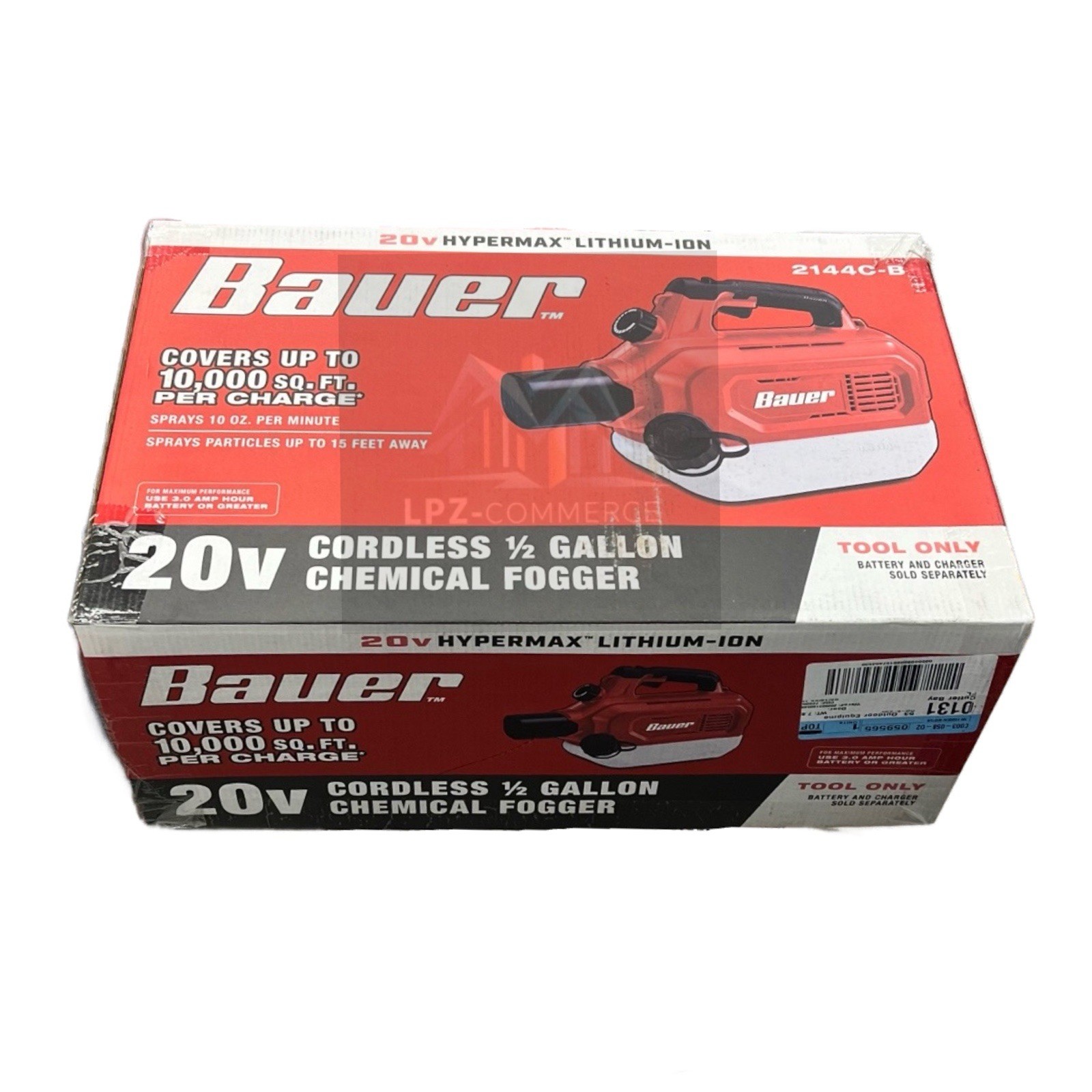 BAUER 20V Cordless 1/2 Gallon Chemical Fogger - Tool Only - Item 59565