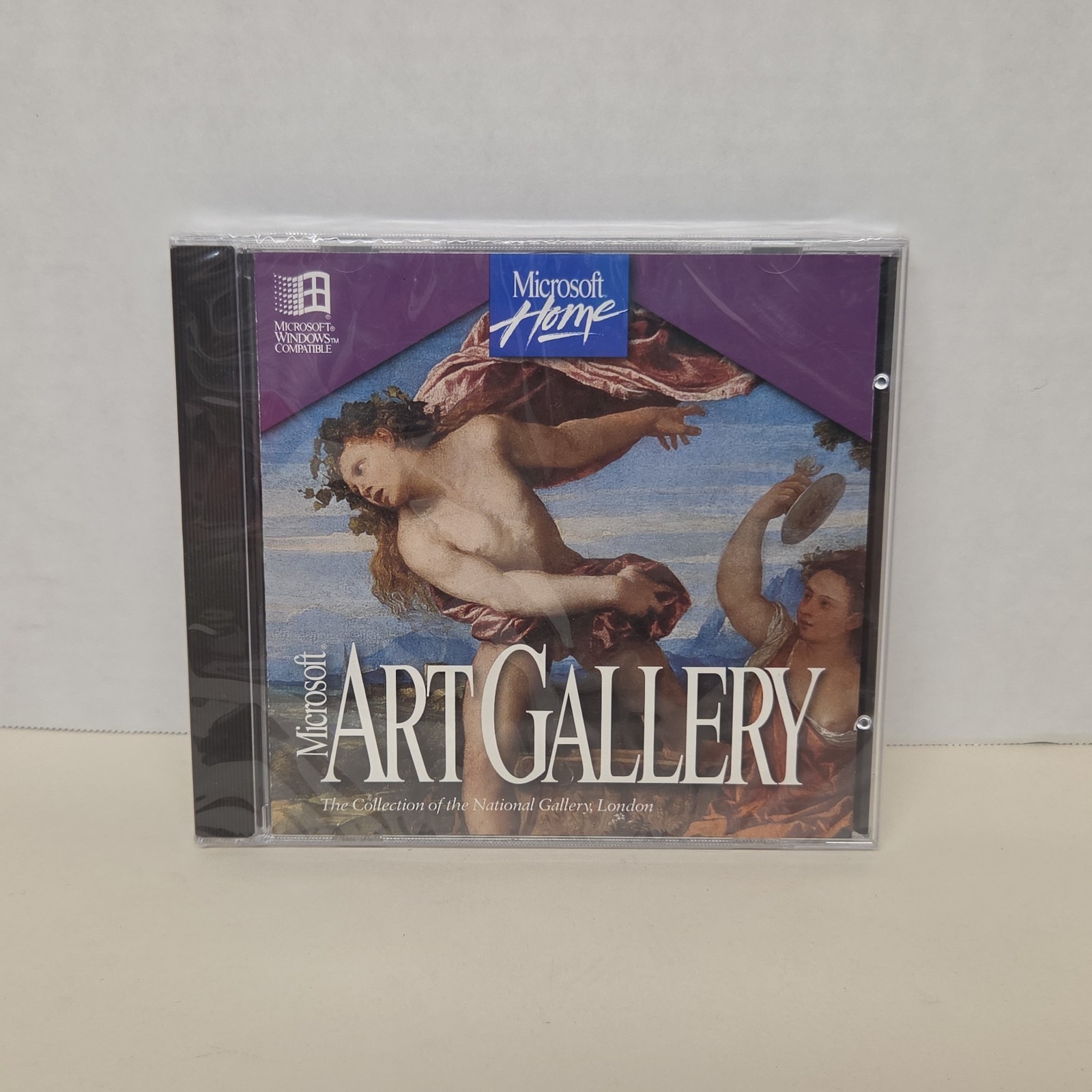 Microsoft Art Gallery CD-ROM 1993 Windows New Factory Sealed