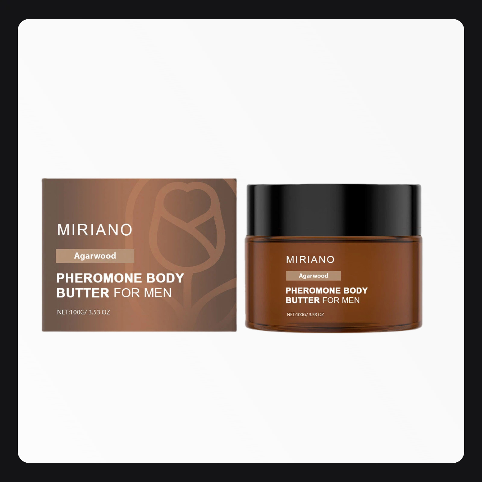 NEW Butter Pheromone Body MIRIANO For Men
